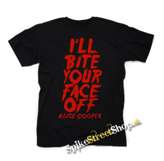 ALICE COOPER - Bite Your Face Off - čierne detské tričko