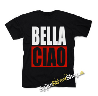 BELLA CIAO - čierne detské tričko