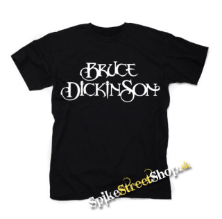 BRUCE DICKINSON - Logo - čierne detské tričko