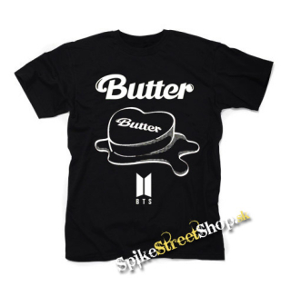 BTS - BANGTAN BOYS - Butter - čierne detské tričko