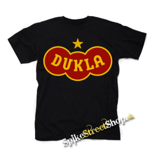 DUKLA - čierne detské tričko