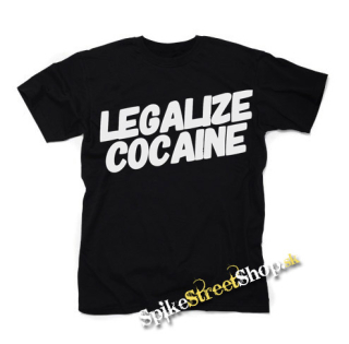 LEGALIZE COCAINE - čierne detské tričko
