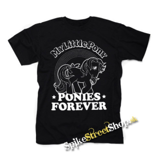 MY LITTLE PONY - Ponies Forever - čierne detské tričko