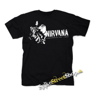 NIRVANA - Kurt Cobain - čierne detské tričko