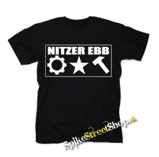 NITZER EBB - Logo After Party - čierne detské tričko
