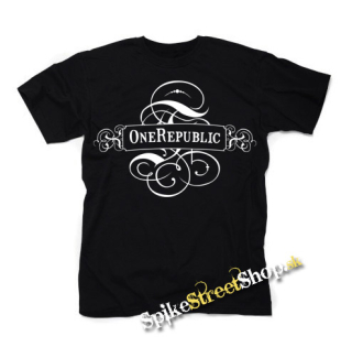 ONE REPUBLIC - Logo - čierne detské tričko