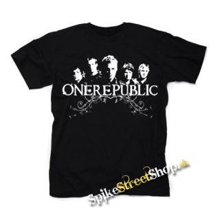 ONE REPUBLIC - Logo & Band - čierne detské tričko