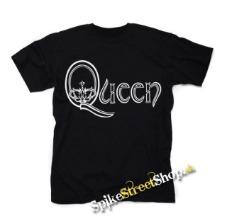 QUEEN - Simply Logo - čierne detské tričko