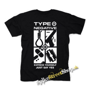 TYPE O NEGATIVE - Express Yourself Just Say Yes - čierne detské tričko