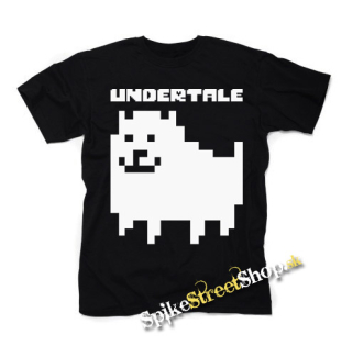 UNDERTALE - Annoying Dog - čierne detské tričko