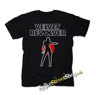 VELVET REVOLVER - Logo - čierne detské tričko