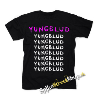 YUNGBLUD - Multilogos - čierne detské tričko