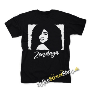 ZENDAYA - Logo & Portrait - čierne detské tričko