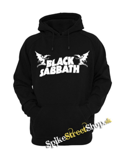 BLACK SABBATH - Logo - čierna pánska mikina