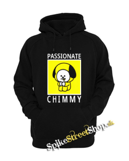 BT21 - Passionate Chimmy - čierna pánska mikina