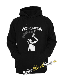 HELLOWEEN - Pink Bubbles Go Ape - čierna pánska mikina