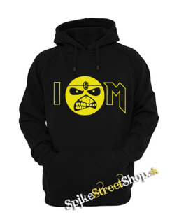 IRON MAIDEN - I Love Iron Maiden Yellow Eddie - čierna pánska mikina