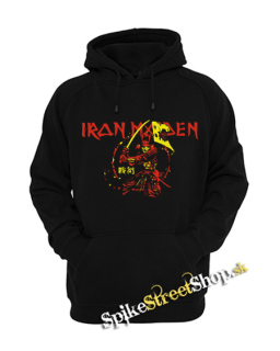 IRON MAIDEN - Red Yellow Senjutsu Samurai - čierna pánska mikina