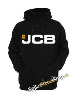 JCB - Logo - čierna pánska mikina