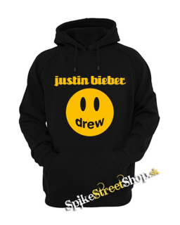 JUSTIN BIEBER - Drew - čierna pánska mikina