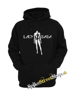 LADY GAGA - Logo - čierna pánska mikina