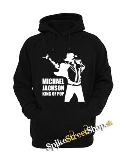 MICHAEL JACKSON - King Of Pop - Motive 2 - čierna pánska mikina