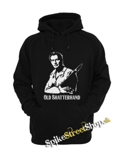 OLD SHATTERHAND - čierna pánska mikina