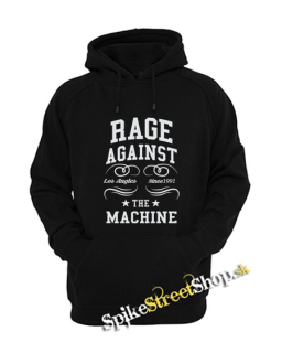 RAGE AGAINST THE MACHINE - Since 1991 - čierna pánska mikina