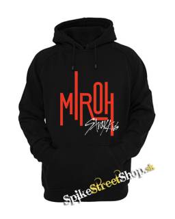 STRAY KIDS - Logo MIROH - čierna pánska mikina