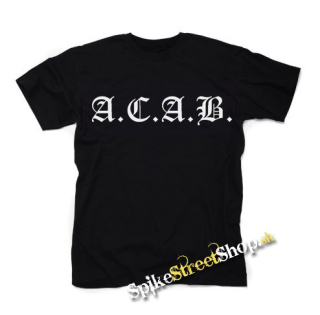 A.C.A.B. - Logo - pánske tričko