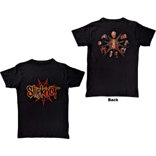 SLIPKNOT - The End So Far Pentagram Heads - čierne pánske tričko
