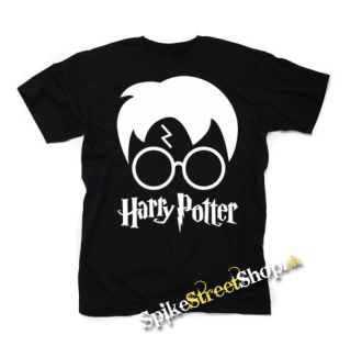 HARRY POTTER - Glasses Bold Crest With Logo - pánske tričko