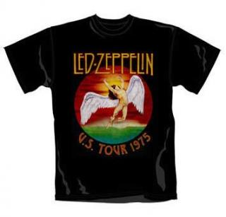 LED ZEPPELIN - USA Tour 1975 - pánske tričko