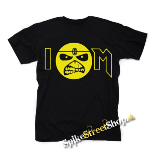 IRON MAIDEN - I Love Iron Maiden Yellow Eddie - pánske tričko