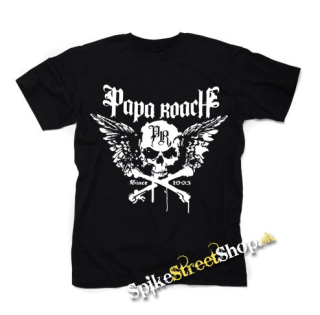 PAPA ROACH - Crossbones Since 1993 - pánske tričko