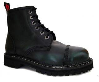 Topánky KMM 6D BLACK/GREEN - 6 dierkové