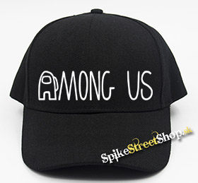 AMONG US - Logo - čierna šiltovka (-30%=AKCIA)