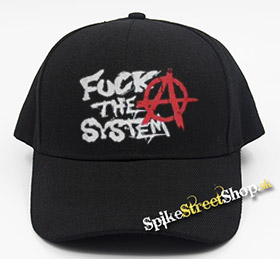 ANARCHY - Fuck The System - čierna šiltovka (-30%=AKCIA)