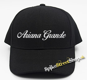 ARIANA GRANDE - Logo - čierna šiltovka (-30%=AKCIA)