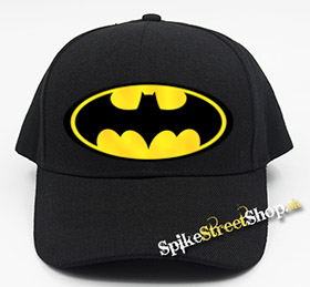 BATMAN - Yellow Logo - čierna šiltovka (-30%=AKCIA)