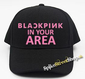 BLACKPINK - In Your Area - čierna šiltovka (-30%=AKCIA)