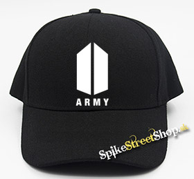 BTS - BANGTAN BOYS - Army Logo - čierna šiltovka (-30%=AKCIA)