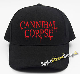 CANNIBAL CORPSE - Logo - čierna šiltovka (-30%=AKCIA)