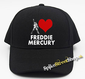 I LOVE FREDDIE MERCURY - čierna šiltovka (-30%=AKCIA)