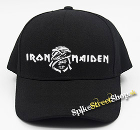 IRON MAIDEN - Logo Motive 2 - čierna šiltovka (-30%=AKCIA)