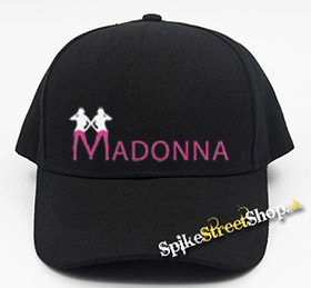 MADONNA - Pink Logo - čierna šiltovka (-30%=AKCIA)