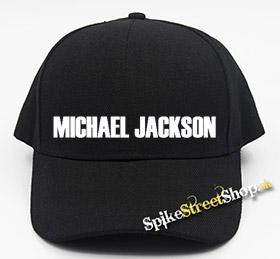 MICHAEL JACKSON - Logo - čierna šiltovka (-30%=AKCIA)
