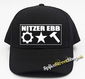 NITZER EBB - Logo After Party - čierna šiltovka (-30%=AKCIA)