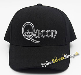 QUEEN - Simply Logo - čierna šiltovka (-30%=AKCIA)