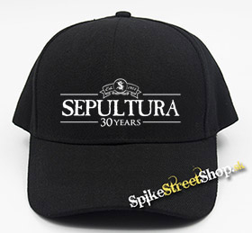 SEPULTURA - 30 Years - čierna šiltovka (-30%=AKCIA)